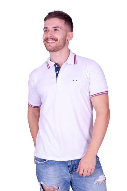 Gola Polo Masc Slim Silk Sport Malha Piquet